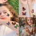 Tazimi 110 Styles Glitter Butterfly Temporary Tattoos for Kids & Women - Perfect for Party Favors, Gifts & Decoration - Buy Online on GoSupps.com
