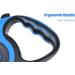 Pets Playground Retractable Dog Lead | Glow in the Dark Reflective Puppy Leash | Long Strong Heavy Duty Blue Lead - 5M - Buy Online on GoSupps.com