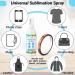 Sublimation Coating Spray for Cotton Shirts & Polyester Fabrics | Heat Resistant Tape | Waterproof & High Gloss Finish - Buy Online on GoSupps.com