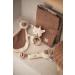 Jollein Giraffe Rattle/Teether - White/Beige | International Shipping Available - Buy Online on GoSupps.com