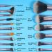 16-Piece Makeup Brush Set with Travel Bag | Foundation Eyeshadow Blending & Full Face Brushes for Flawless Makeup - Buy Online on GoSupps.com