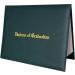 Grad Days Certificate Cover Imprinted Diploma of Graduation Faux-Leather Diploma Holder 8.5 x 11 - Green - Buy Online on GoSupps.com