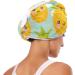 Super Absorbent Yellow Pineapple Teal Hair Towel 2 Pack | Quick Dry Hair Turbans for Women & Girls - Buy Online on GoSupps.com