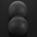 Vklopdsh Tpe Ball - Portable Gym Fitness & Therapy Massage Ball for Stress Relief & Improved Blood Circulation in Black - Buy Online on GoSupps.com