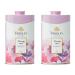 2 x 100g Yardley London Morning Dew Perfumed Talc for Women