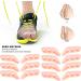 7 Pairs 3 Hole Toe Spacers - SEBS Toe Separators for Overlapping Toes | Light Skin Color - Comfortable & Effective Relief - Buy Online on GoSupps.com