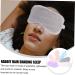 Buy Minkissy 6pcs Rabbit Fur Blackout Sleeping Masks - Adjustable Plush Eye Masks for Travel Napping & Relaxation - Buy Online on GoSupps.com