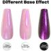 Mermaid Effect Pearl Glitter Gel Polish - Reflective Sparkle Shiny Clear Pastel Nail Gel - 7.5ml - UV/LED Lamp Cure - Nail Art Manicure - Buy Online on GoSupps.com