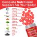 Magnesium Glycinate Gummies 500mg Sugar Free Strawberry Flavor Magnesium Gummies for Sleep, Stress, Muscle & Nerve Support Vegan, No Melatonin - 60 Count for Adults & Kids - Buy Online on GoSupps.com