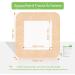 Silicone Adhesive Foam Dressing 3x3 | 10 Pack Waterproof Wound Bandage for Bed Sores & Diabetic Ulcers - Buy Online on GoSupps.com