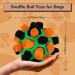 Larimu Sniffing Ball for Dogs | Interactive Portable Toy for Small & Medium Dogs - Orange & Black Red & Green - Buy Online on GoSupps.com