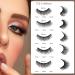 Self Adhesive Eyelashes - 5 Pairs Reusable & Natural Look Glue-Free Lashes 5 Styles - Perfect for Women - Buy Online on GoSupps.com
