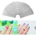 13-Piece Nail Art Punching Panels & Scrapers - Flower & Animal Patterns for Professional DIY Manicure | International Shipping - Buy Online on GoSupps.com