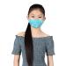 LOFBAZ Cloth Face Coverings Washable Adjustable with Nose Wire Filter Pocket Adults Kids Rabbits Light Blue Kids Small Kids - 4 to 8 Years
