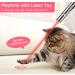 Interactive Cat Toy Evedon  USB Rechargeable Cat Toys for Indoor Cats with 3 Modes and 5 Adjustable Patterns Stainless Steel Shell Lazer Toy Class 1 Teaser Wand for Puppy Kitten - Buy Online on GoSupps.com