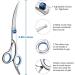 WUWYOUWL Pet Grooming Scissors for Dogs & Cats | 6-Inch Hair Cutting & Ear Cleaning Accessories - Buy Online on GoSupps.com