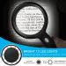 HYOIIO 10x Magnifying Glass with Light  Lighted Magnifying Glass 10X with 12 LED Lights for Seniors Kids- Large Magnifying Glass for Reading  Inspection  Coins  Jewelry  Explorin 10x-black - Buy Online on GoSupps.com
