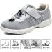 Men's Wide Comfort Diabetic Shoes | Orthopedic Anti-Slip Walking Shoes for Arthritis & Edema | Lightweight & Supportive Footwear for Healthier Seniors - Black/Gray 9 - Buy Online on GoSupps.com