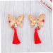 3 Pairs Chinese Hairpin for Hanfu Girls Hairpin Chinese Style Hairpin Oriental Hairpin Hair Clip for Han Chinese Clothing Tassel Hairpin Hair Clips Issue Card Hair Accessories - Buy Online on GoSupps.com
