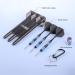 CyeeLife Steel Tip Darts 24g Set with Carry Case and Sharpener - Professional Brass Darts with Integrated Flights, Black - Buy Online on GoSupps.com