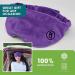 BARMY Weighted Sleep Masks Bundle - Purple and Gray (13oz Each) | Block Out Light for Relaxation and Comfortable Sleep | Blackout Eye Mask for Sleeping - Buy Online on GoSupps.com
