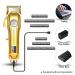CIICII Professional Hair Clippers for Men - Cordless Rechargeable Haircut Kit with LCD Display - Gold Barber Clippers for DIY Home Salon - Buy Online on GoSupps.com
