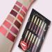 12pcs Matte Velvet Liquid Lipstick Set | Waterproof Long-Lasting Non-Stick Lip Gloss - Sexy Lip Makeup Kit - Buy Online on GoSupps.com