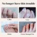 Ajoysoul Toe Sleeve - 5 Pack XL Toe Tube - Gel Toe Protector for Hammer Toe, Corns, Calluses - Beige - Buy Online on GoSupps.com