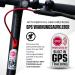 Secure Your E Scooter with Castle Anti-Theft Set | 3x Thicker Chain & GPS Warning Sticker - Buy Online on GoSupps.com