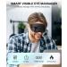 LC-dolida Eye Massager with Heat - Migraine Relief Vibration Music & Compression | Improve Sleep & Reduce Dry Eye | Perfect Gift for Women & Men (Black - Buy Online on GoSupps.com