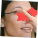 Beavorty Eyeliner Lash Tools Eye Makeup Makeup Eyeliner Nose Shadow Guard Mascara Drawing Aid Tool Mascara Make up Red Safety Mask Thermostat Miss 10.3x3.8cm Red - Buy Online on GoSupps.com