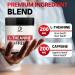 L-Theanine 200mg & Pure Caffeine 200mg Capsules - Smart Energy Alertness & Focus Supplement - Non-GMO Gluten Free - 120 Capsules for 4 Months - Buy Online on GoSupps.com