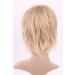 Short Straight Wavy Blonde Highlight Wig - Perfect for Daily Wear & Parties - Full Human Hair Wigs - Buy Online on GoSupps.com