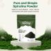 Quay Naturals Organic Spirulina Powder 8oz Non-GMO Gluten-Free Vegan Plant-Based Protein Iron-Rich Spirulina Powder for Smoothies - Buy Online on GoSupps.com