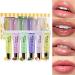 Volumizing Lip Gloss 6X Lip Treatment with Fruits Moisturizing and Compact Skin Care for Travel Work Home and School - Buy Online on GoSupps.com