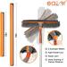 Eazer 2-in-1 Rotatable Window Squeegee Cleaner with 62'' Extension Pole - Telescopic Window Cleaning Kit for Indoor/Outdoor Glass - Buy Online on GoSupps.com
