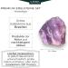 Lavisa Premium Healing Stones Set | 100% Natural Crystals & Gemstones for Decoration & Water Treatment | Amethyst Gem Water Mix - Buy Online on GoSupps.com