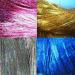 Sparkling Red Tinsel Hair Extensions Kit - 6 Packs, 1380 Strands, 44 Inch - Perfect for Christmas & Parties - Buy Online on GoSupps.com