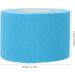 Baluue 5 Rolls Disposable Barber Paper Neck Strips Stretchy Paper Neck Bands Hairdressing Neck Paper Tissue Roll for Salon Haircut Coloring Perming Sky-Blue - Buy Online on GoSupps.com
