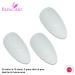 Buy Bling Art False Nails - Glossy White Red Brown Black Almond Stiletto Acrylic Tips | 24 Long Pearl White Gel Nails for Stunning Manicures - Buy Online on GoSupps.com