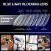 Buy TJUTR Blue Light Blocking Glasses for Women - Over Prescription Clear Lens Reduces Eyestrain for Gaming & TV - Tortoise Design - Buy Online on GoSupps.com