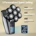 JIMSTER 5-in-1 Electric Head Shaver for Bald Men | Cordless 7D Rotary Grooming Kit | IPX7 Waterproof | Wet/Dry | Type-C Charge - Black - Buy Online on GoSupps.com
