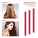 30 Flexible Foam Curlers & Steel Rat Tail Comb - No Heat Hair Styling for Long & Short Hair - Red Curling Iron Twist Set - Buy Online on GoSupps.com