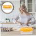 Egg Storage Box Plastic Tray Plastic Eggs Plastic Egg Holder Tray Egg Plate Travel Filling re-usable Orange 24X16.5X10CM - Buy Online on GoSupps.com