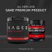 Kaged Muscle Amino Synergy Vegan BCAA + EAA Powder - Raspberry Lemonade with Coconut Water | 30 Servings with Caffeine - Buy Online on GoSupps.com