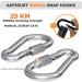 YARKOR Swing Swivel 30KN - 360 Rotational Safety Device for Tree Swing, Rock Climbing, Hammock, Aerial Dance - Buy Online on GoSupps.com