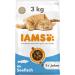 IAMS dry cat food with fish - dry food for cats aged 1-6 years 3 kg sea fish 3 kg (1 pack)