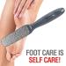 Probelle Double Sided Multidirectional Nickel Foot File Callus Remover - Instantly Reduce Calluses and Corns to Powder, Safe Tool (Dark Grey) - Buy Online on GoSupps.com