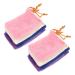 FOYTOKI 8pcs Soap Bag Foaming Net Mesh Soap Savers Pocket Organizer Pouch Bath Scrubber Sisal Soap Bag Nylon