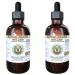 Mullein Alcohol-Free Liquid Extract Organic Mullein (Verbascum densiflorum) Dried Flower Glycerite Natural Herbal Supplement Hawaii Pharm USA 2x2 oz 2 Fl Oz (Pack of 2)